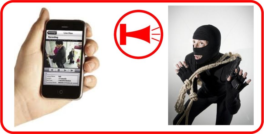 disparo de larmas y sirenas